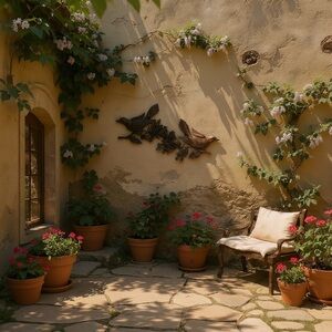 Vintage Coopercraft Guild bird wall hangings, made by Dart Industries 1967